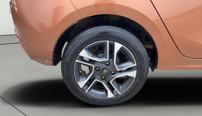 2017 Tata TIGOR XZ (O) PETROL, Petrol, Manual, 94,054 km, Right Rear Wheel