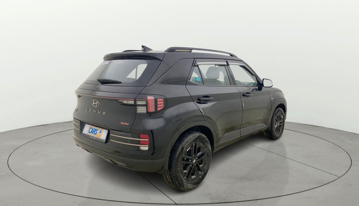 2023 Hyundai VENUE SX(O) 1.0 Turbo DCT Knight Edition, Petrol, Automatic, 20,866 km, Right Back Diagonal