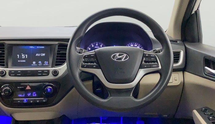2019 Hyundai Verna 1.6 VTVT SX, Petrol, Manual, 70,488 km, Steering Wheel Close Up
