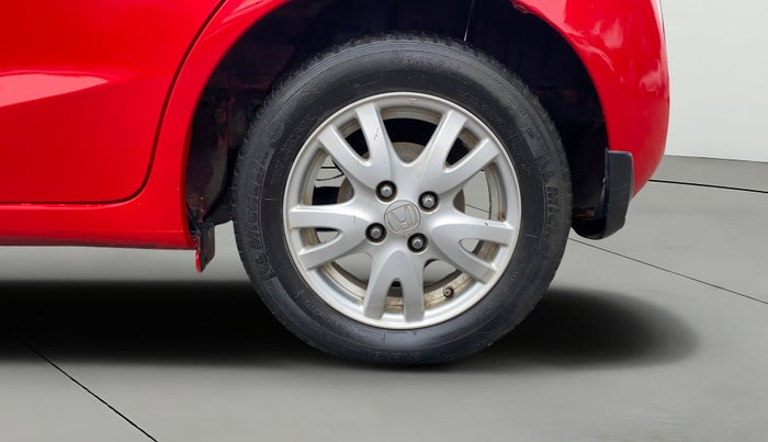 2012 Honda Brio V MT, Petrol, Manual, 1,00,793 km, Left Rear Wheel