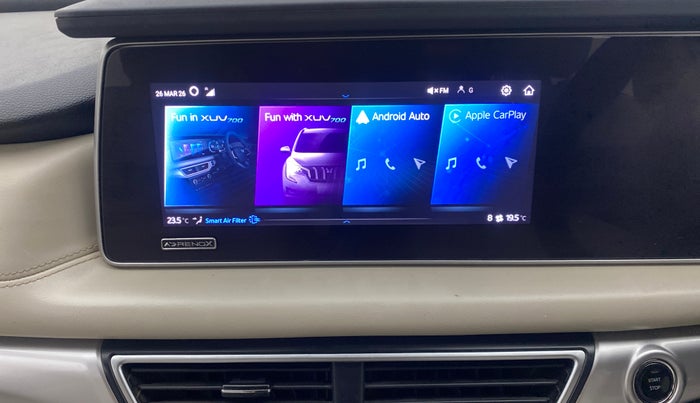 2022 Mahindra XUV700 AX 7 LUXURY D AWD AT 7 STR, Diesel, Automatic, 1,29,475 km, Air Conditioner