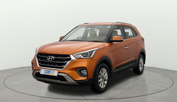 2019 Hyundai Creta SX 1.6 PETROL, Petrol, Manual, 1,14,867 km, Left Front Diagonal