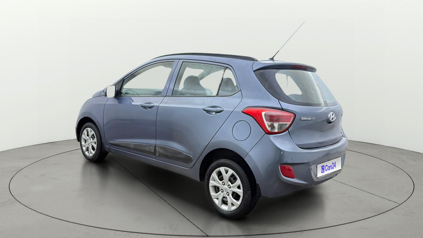 2016 Hyundai Grand i10 SPORTZ 1.2 KAPPA VTVT, Petrol, Manual, 35,689 km, Left Back Diagonal