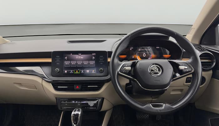 2023 Skoda SLAVIA STYLE 1.5L TSI DSG, Petrol, Automatic, 20,509 km, Steering Wheel Close Up
