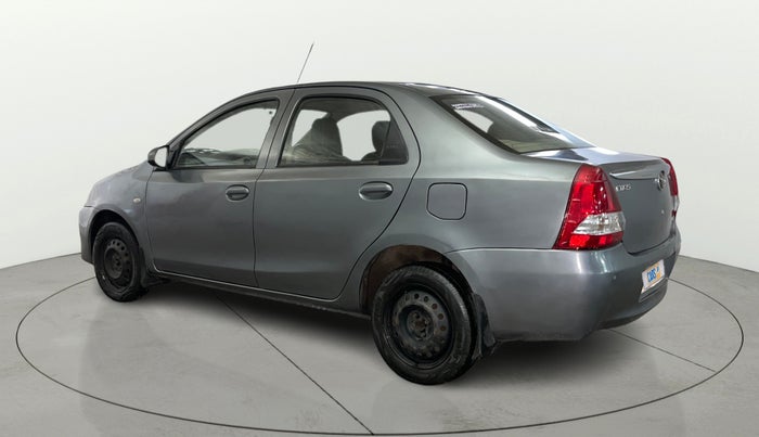 2015 Toyota Etios G, Petrol, Manual, 65,170 km, Left Back Diagonal