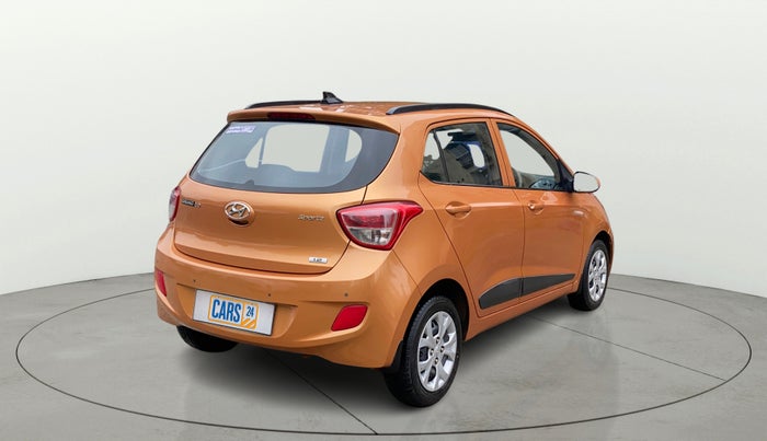 2015 Hyundai Grand i10 SPORTZ 1.2 KAPPA VTVT, Petrol, Manual, 31,692 km, Right Back Diagonal