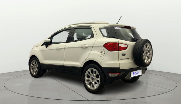2017 Ford Ecosport TITANIUM + 1.5L PETROL AT, Petrol, Automatic, 1,40,795 km, Left Back Diagonal