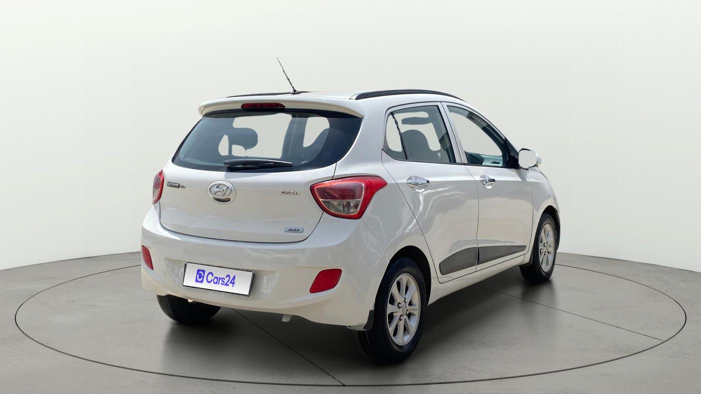 2015 Hyundai Grand i10 ASTA AT 1.2 KAPPA VTVT, Petrol, Automatic, 78,121 km, Right Back Diagonal