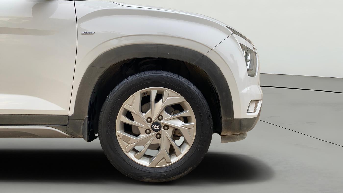 2021 Hyundai Creta SX IVT 1.5 PETROL, Petrol, Automatic, 84,756 km, Right Front Wheel