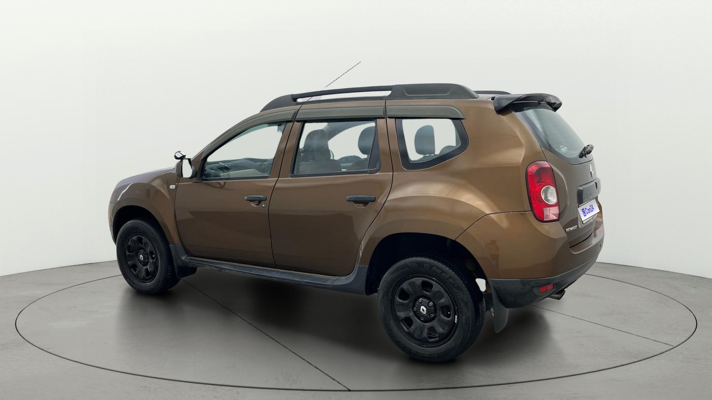 2013 Renault Duster 85 PS RXL DIESEL, Diesel, Manual, 1,21,776 km, Left Back Diagonal