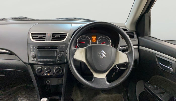 2014 Maruti Swift VXI, Petrol, Manual, 78,090 km, Steering Wheel Close Up