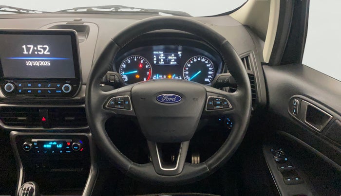 2019 Ford Ecosport TITANIUM 1.5L PETROL, Petrol, Manual, 58,267 km, Steering Wheel Close Up