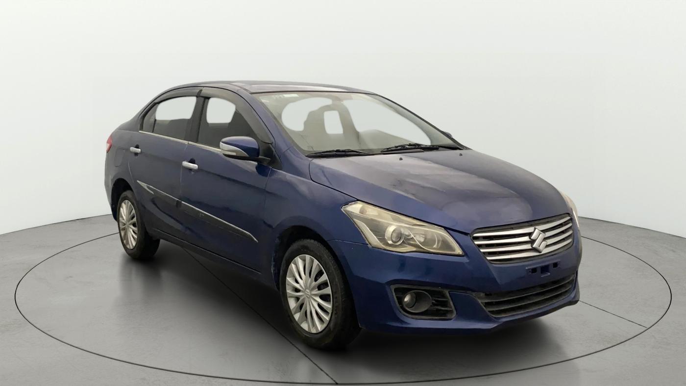 2017 Maruti Ciaz DELTA 1.4 MT PETROL, Petrol, Manual, 1,02,069 km, Right Front Diagonal