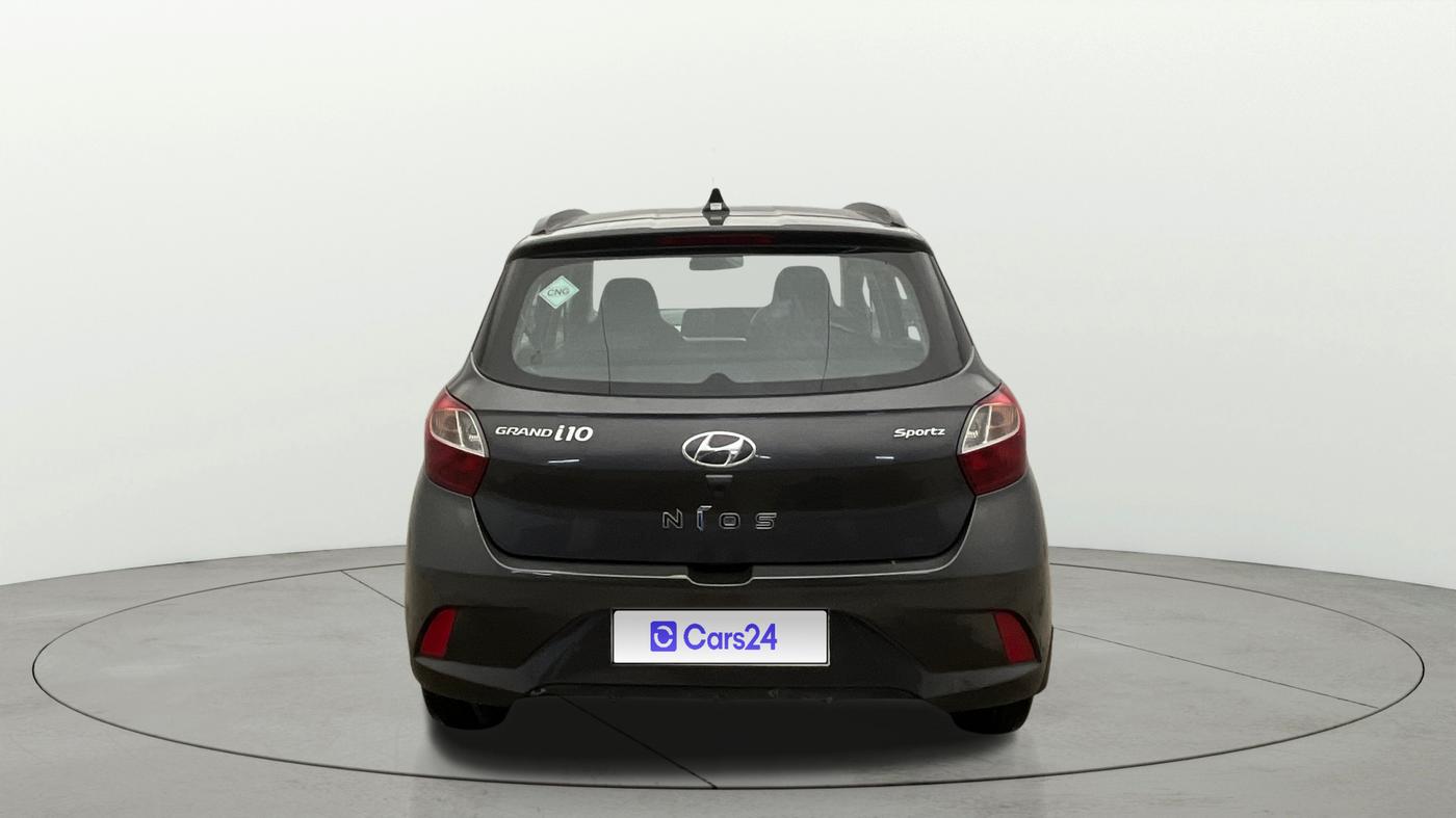 2021 Hyundai GRAND I10 NIOS SPORTZ 1.2 KAPPA VTVT CNG, CNG, Manual, 38,277 km, Back/Rear