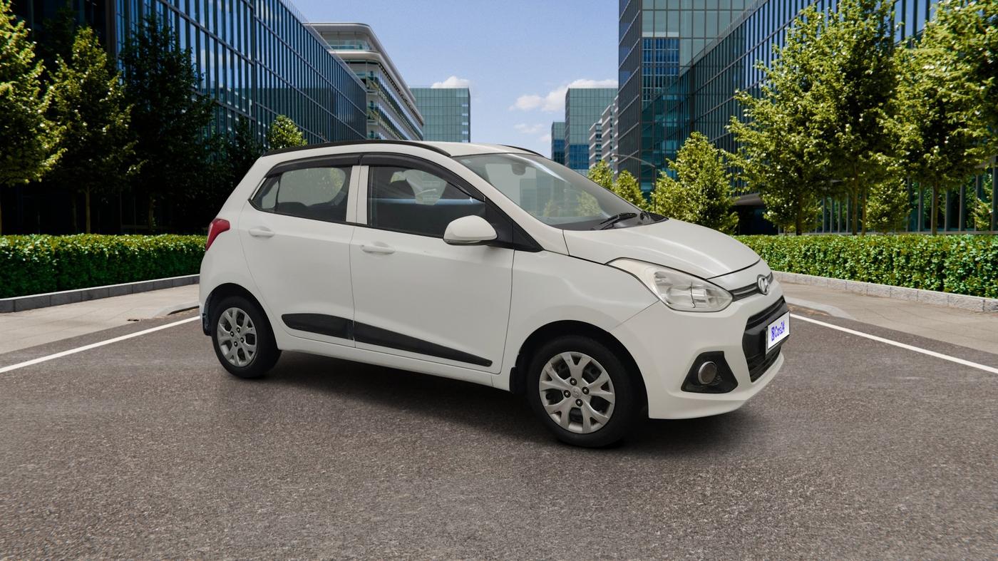2016 Hyundai Grand i10 SPORTZ 1.2 KAPPA VTVT, Petrol, Manual, 36,454 km, Right Front Diagonal