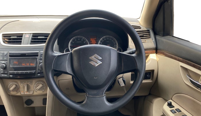 2015 Maruti Swift Dzire VXI, Petrol, Manual, 36,915 km, Steering Wheel Close Up
