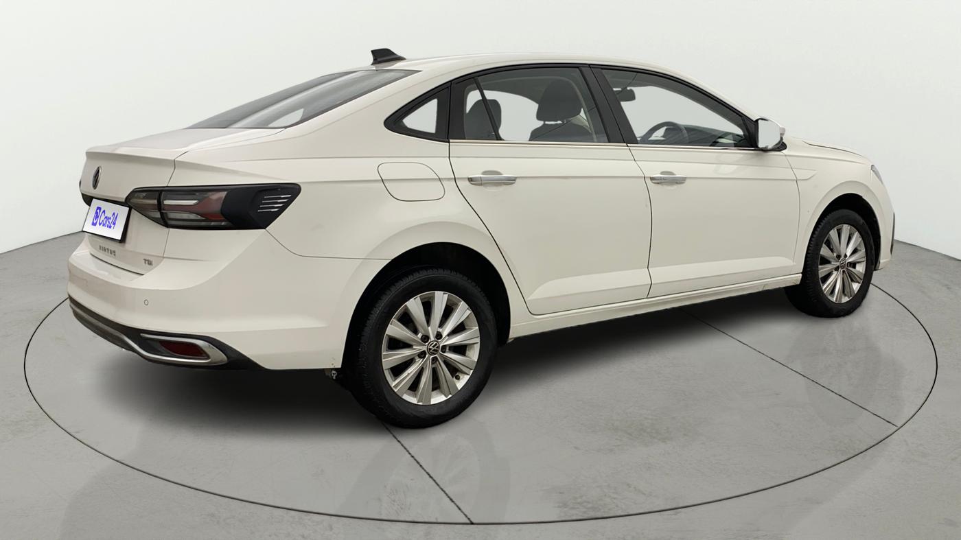 2024 Volkswagen VIRTUS HIGHLINE TSI 1.0 AT, Petrol, Automatic, 26,967 km, Right Back Diagonal