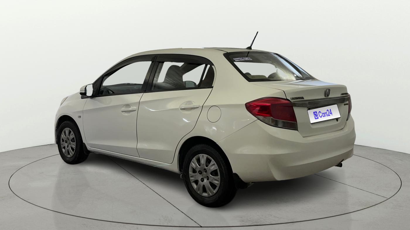 2015 Honda Amaze 1.2L I-VTEC S, Petrol, Manual, 1,23,011 km, Left Back Diagonal
