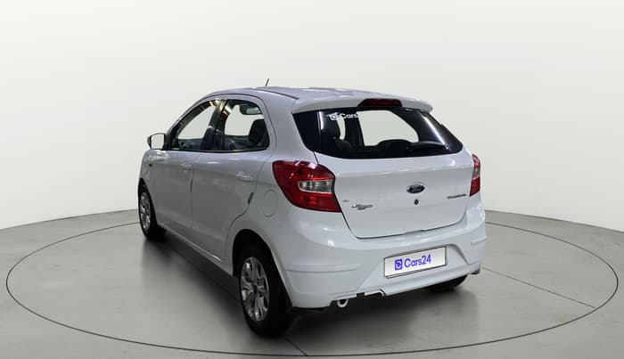 2017 Ford New Figo TITANIUM 1.2 PETROL MT, Petrol, Manual, 34,711 km, Left Back Diagonal