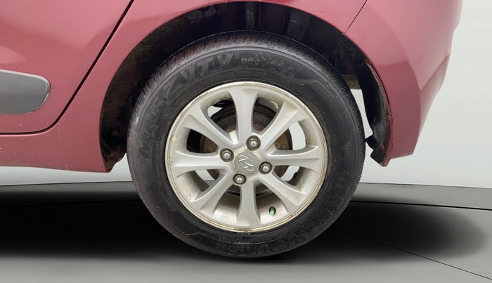 2015 Hyundai Grand i10 ASTA AT 1.2 KAPPA VTVT, Petrol, Automatic, 36,340 km, Left Rear Wheel