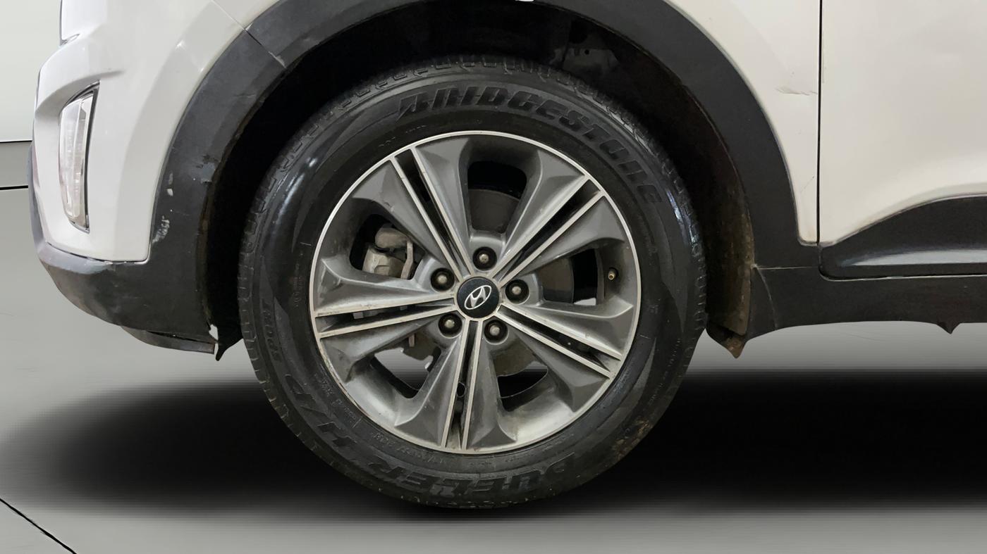 2016 Hyundai Creta SX PLUS AT 1.6 PETROL, Petrol, Automatic, 69,401 km, Left Front Wheel