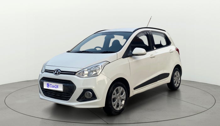 2016 Hyundai Grand i10 SPORTZ 1.2 KAPPA VTVT, Petrol, Manual, 38,530 km, Left Front Diagonal