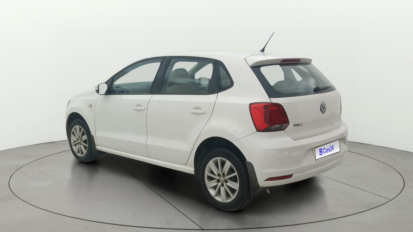 2015 Volkswagen Polo HIGHLINE1.2L, Petrol, Manual, 74,520 km, Left Back Diagonal