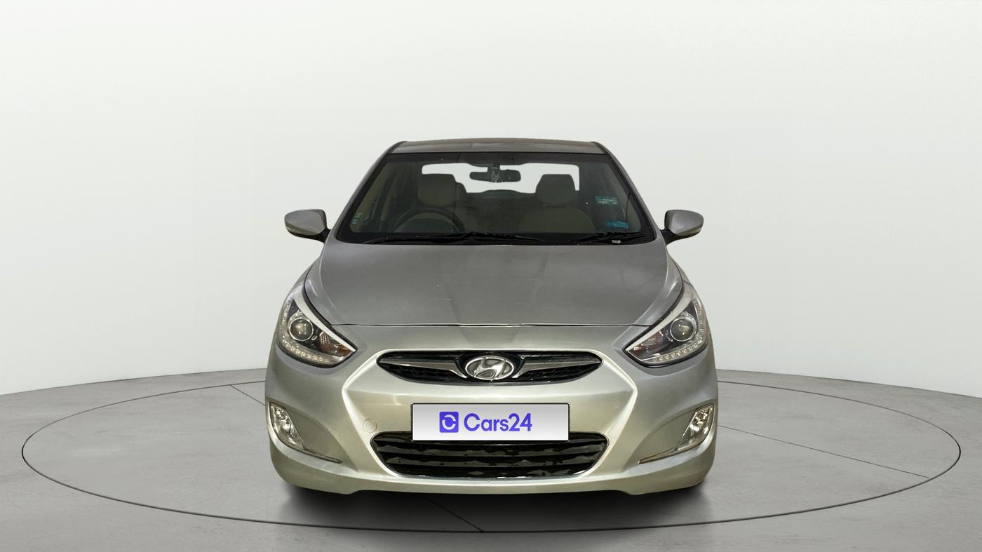 2013 Hyundai Verna FLUIDIC 1.6 VTVT SX AT, Petrol, Automatic, 52,115 km, Front