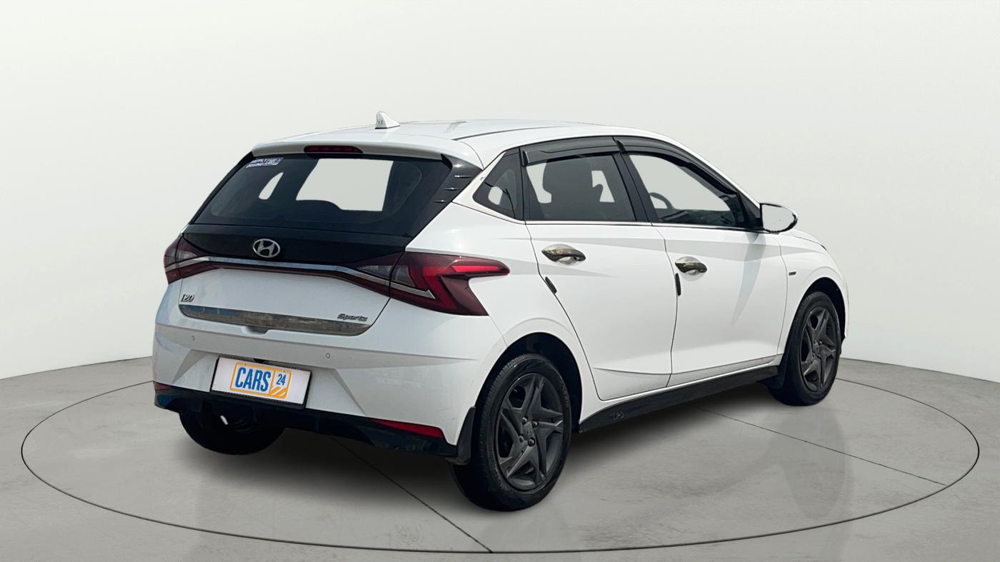 2023 Hyundai NEW I20 Sportz 1.2 IVT, Petrol, Automatic, 44,303 km, Right Back Diagonal