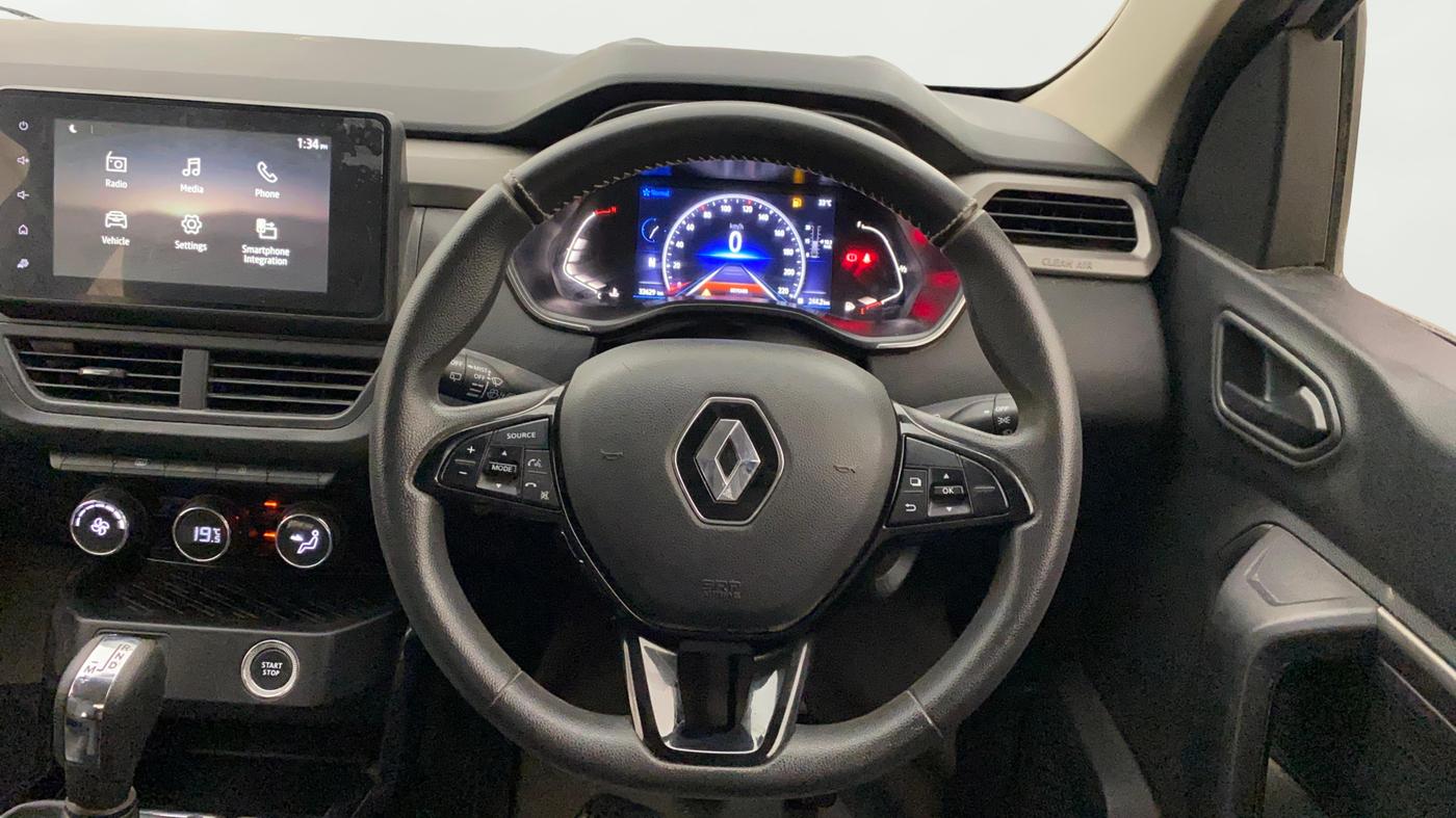 2021 Renault Kiger RXZ AMT, Petrol, Automatic, 33,628 km, Steering Wheel Close Up