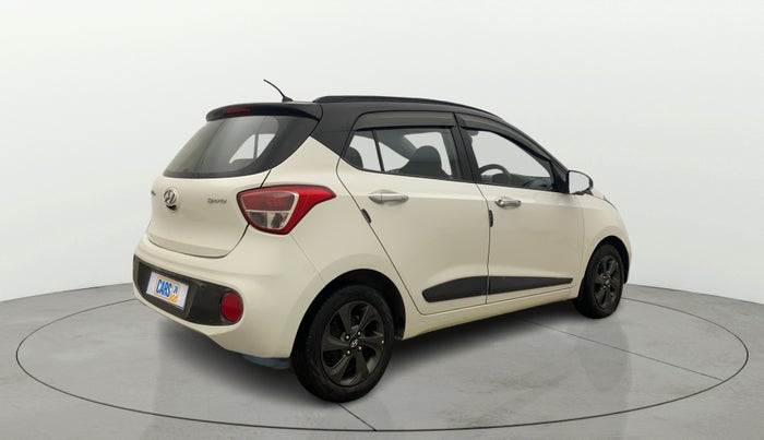 2018 Hyundai Grand i10 SPORTZ 1.2 KAPPA VTVT DUAL TONE, Petrol, Manual, 72,479 km, Right Back Diagonal