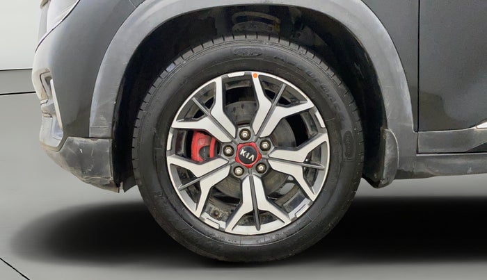2019 KIA SELTOS GTX PLUS 1.4 PETROL DCT DUAL TONE, Petrol, Automatic, 46,512 km, Left Front Wheel