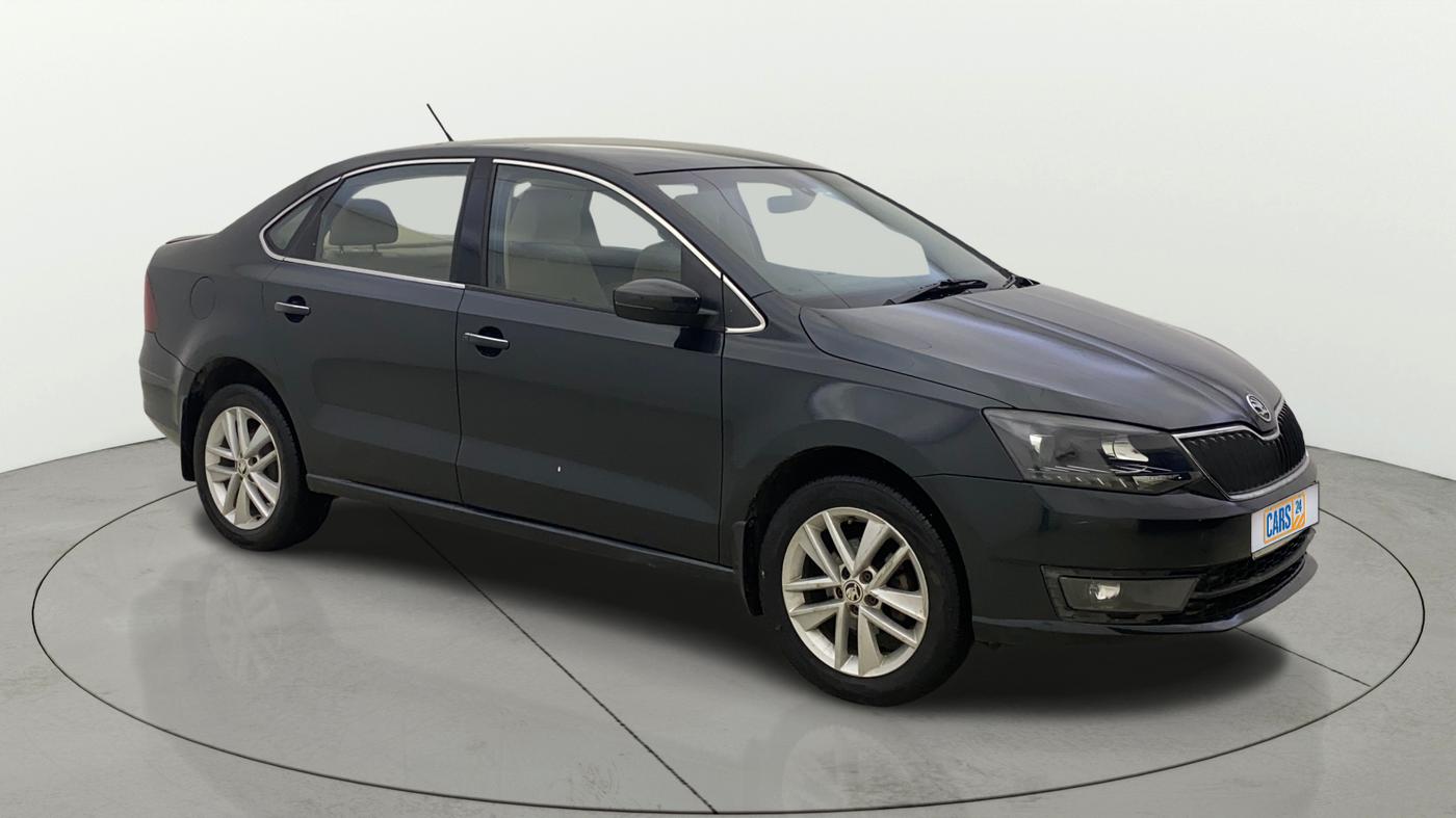 2018 Skoda Rapid STYLE 1.6 MPI AT, Petrol, Automatic, 75,459 km, Right Front Diagonal