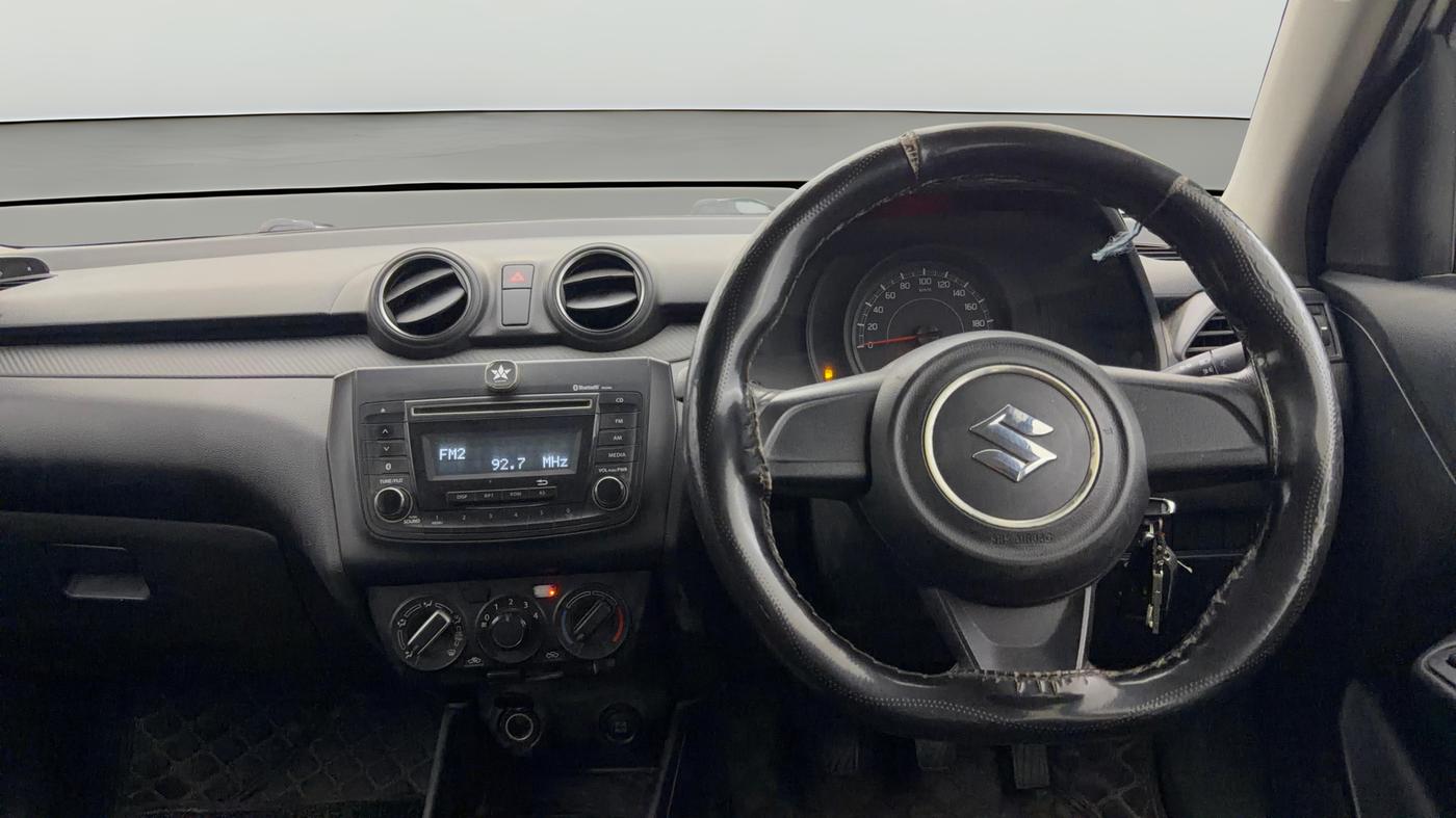 2019 Maruti Swift LXI, Petrol, Manual, 48,870 km, Steering Wheel Close Up