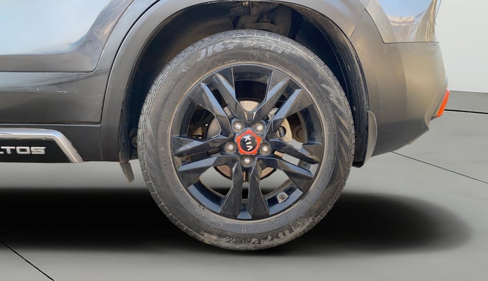 2021 KIA SELTOS HTX ANNIVERSARY EDITION 1.5 PETROL CVT, Petrol, Automatic, 1,01,026 km, Left Rear Wheel