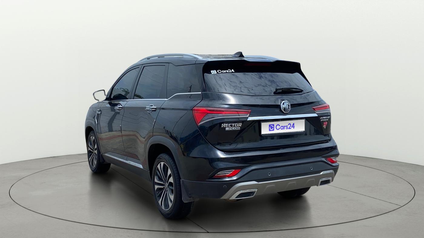 2021 MG HECTOR PLUS SHARP 1.5 PETROL TURBO CVT 6-STR, Petrol, Automatic, 58,694 km, Left Back Diagonal