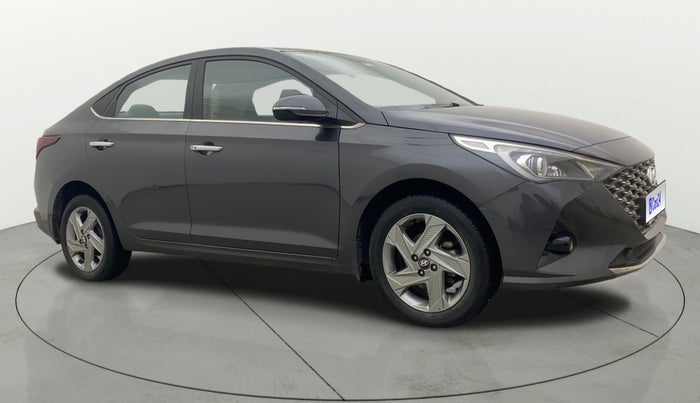 2021 Hyundai Verna SX 1.5 VTVT IVT, Petrol, Automatic, 40,313 km, Right Front Diagonal