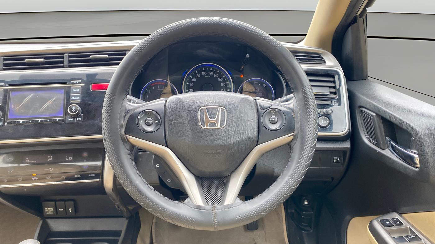 2014 Honda City 1.5L I-DTEC VX, Diesel, Manual, 94,034 km, Steering Wheel Close Up