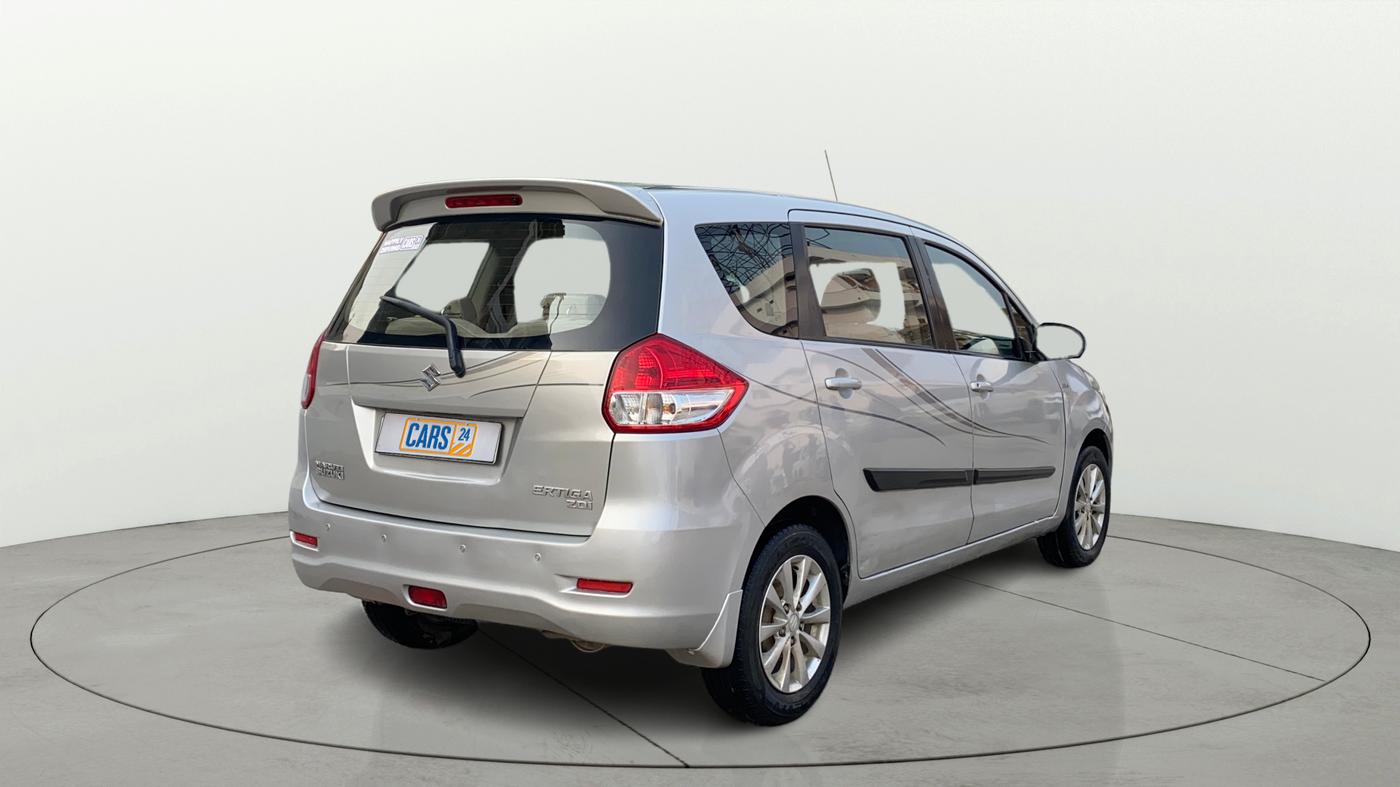 2013 Maruti Ertiga ZDI, Diesel, Manual, 1,00,067 km, Right Back Diagonal