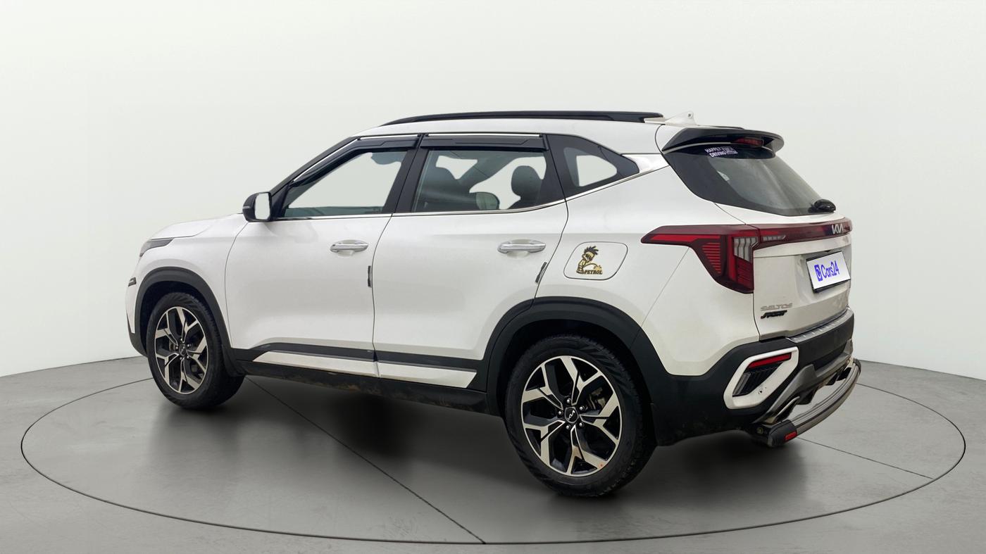 2023 KIA SELTOS 1.5 GTX+ TURBO GDI PETROL DCT, Petrol, Automatic, 26,971 km, Left Back Diagonal