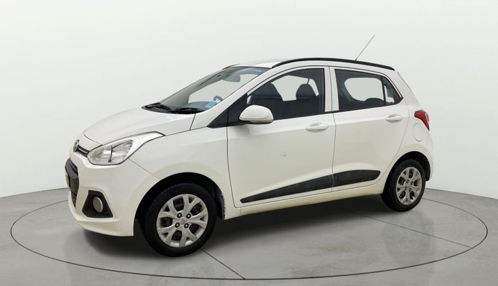 2015 Hyundai Grand i10 SPORTZ 1.2 KAPPA VTVT, Petrol, Manual, 94,261 km, Left Front Diagonal