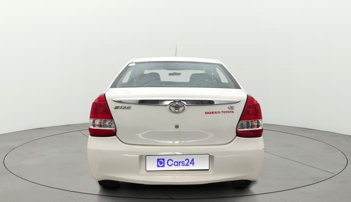2013 Toyota Etios G, Petrol, Manual, 43,555 km, Back/Rear