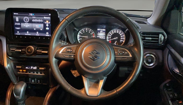 2022 Maruti Grand Vitara ALPHA SMART HYBRID AT, Petrol, Automatic, 58,453 km, Steering Wheel Close Up