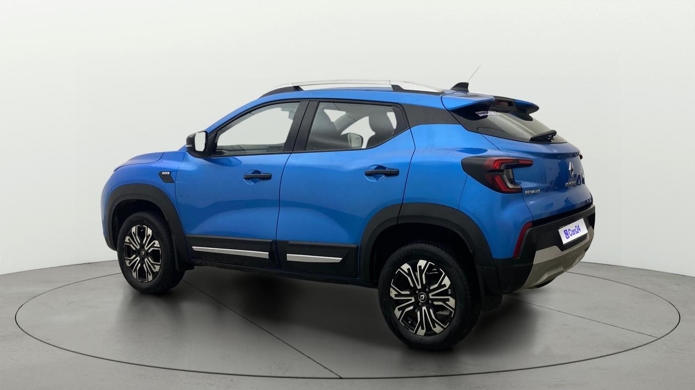 2023 Renault Kiger RXZ AMT, Petrol, Automatic, 8,339 km, Left Back Diagonal