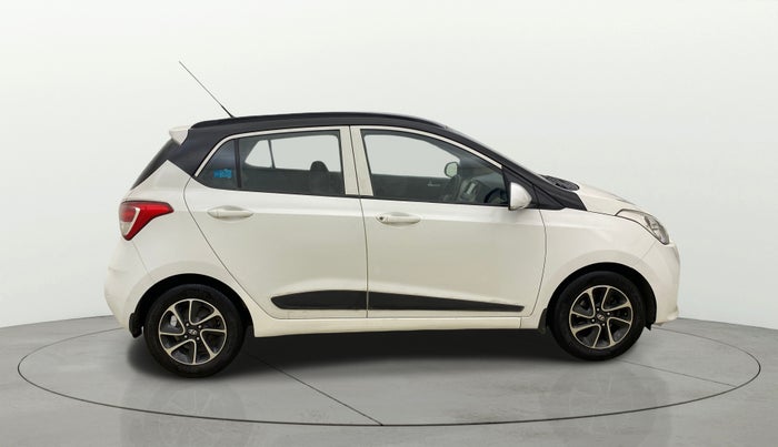 2017 Hyundai Grand i10 SPORTZ (O) AT 1.2 KAPPA VTVT, Petrol, Automatic, 66,322 km, Right Side View