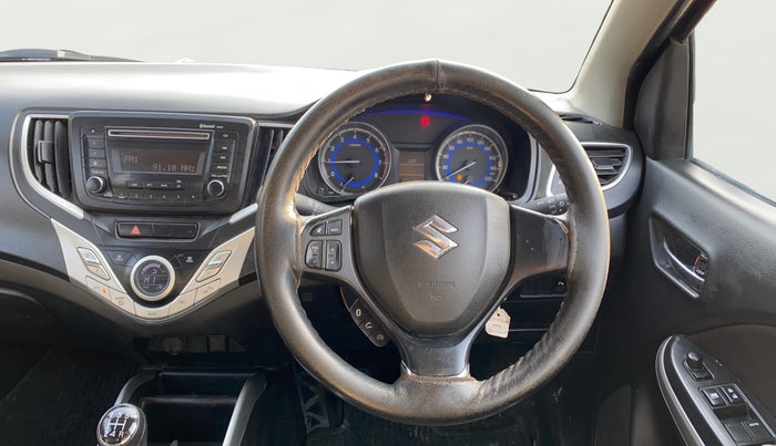 2016 Maruti Baleno DELTA PETROL 1.2, Petrol, Manual, 60,277 km, Steering Wheel Close Up