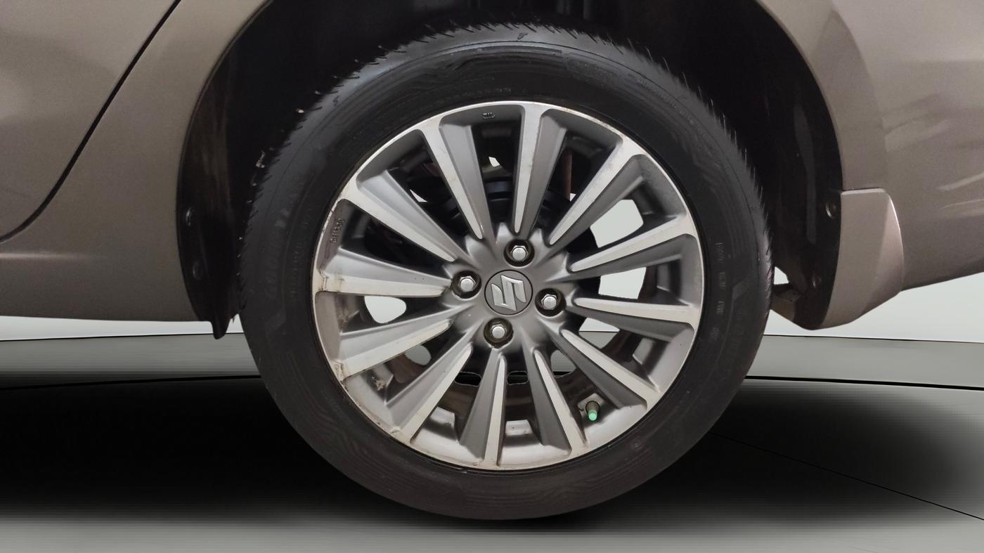 2021 Maruti Ciaz ALPHA 1.5 SHVS PETROL, Petrol, Manual, 61,614 km, Left Rear Wheel