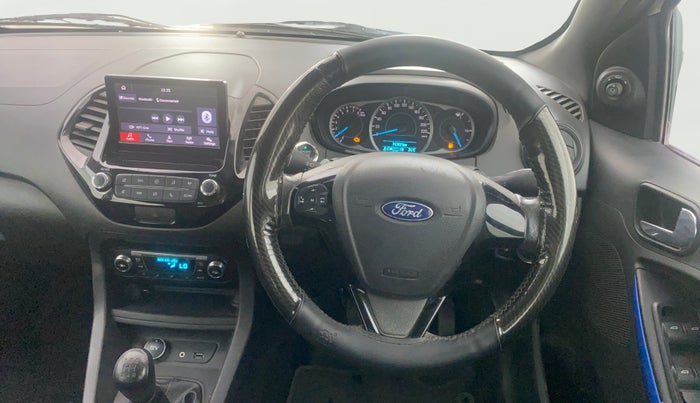 2020 Ford New Figo TITANIUM BLU 1.2 PETROL, Petrol, Manual, 71,297 km, Steering Wheel Close Up
