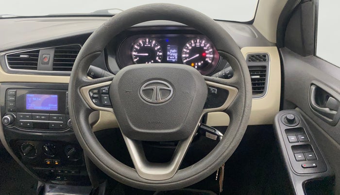 2015 Tata Zest XMS PETROL, Petrol, Manual, 1,27,331 km, Steering Wheel Close Up