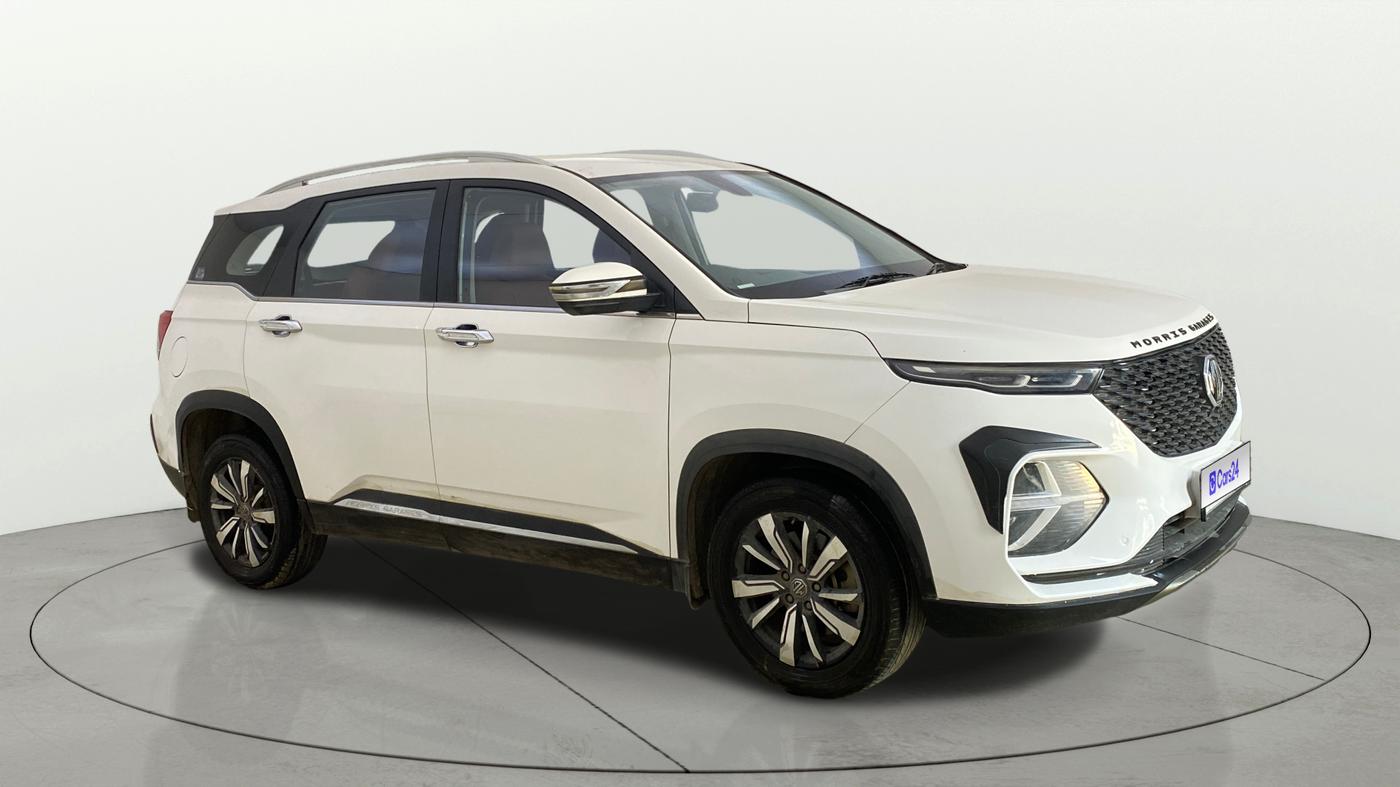 2020 MG HECTOR PLUS SMART 2.0 DIESEL TURBO MT 6-STR, Diesel, Manual, 1,42,342 km, Right Front Diagonal